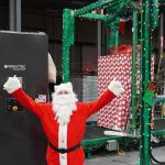 Santa Claus uses a Wulftec stretch wrapper to wrap his gifts!