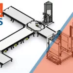 Wulftec “Yes, We Do This!” – WCA-SMART™ automatic turntable stretch wrapping system combined with a system to allow the changing of pallets under wrapped loads