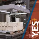 “Yes, We Do This!” – VarioMaster 9490 horizontal strapping system designed for the Brick and Block industry